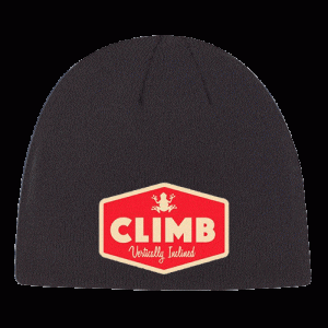 Climb Virtually Inclined black toque